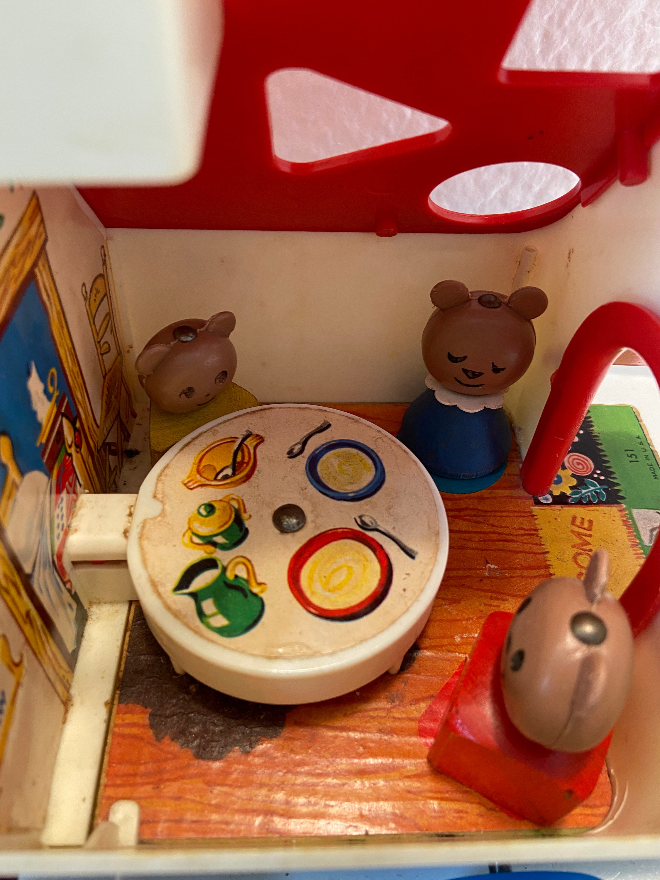 1960's Fisher-price Goldilocks and the 3 Bears Playhouse - Etsy 1960's Fisher-price Goldilocks and the 3 Bears Playhouse - Etsy
