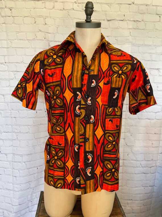 Retro 60s Hawaiian Shirt