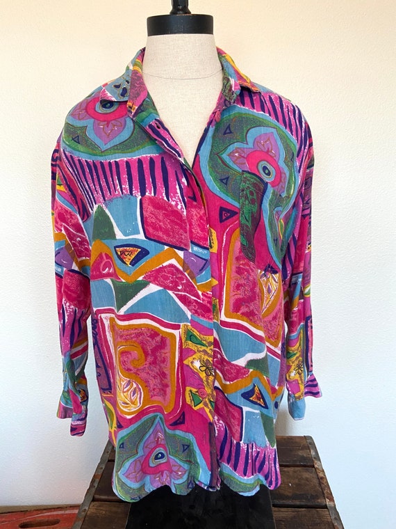 80's Psychedelic Abstract - Gender Neutral Unisex 