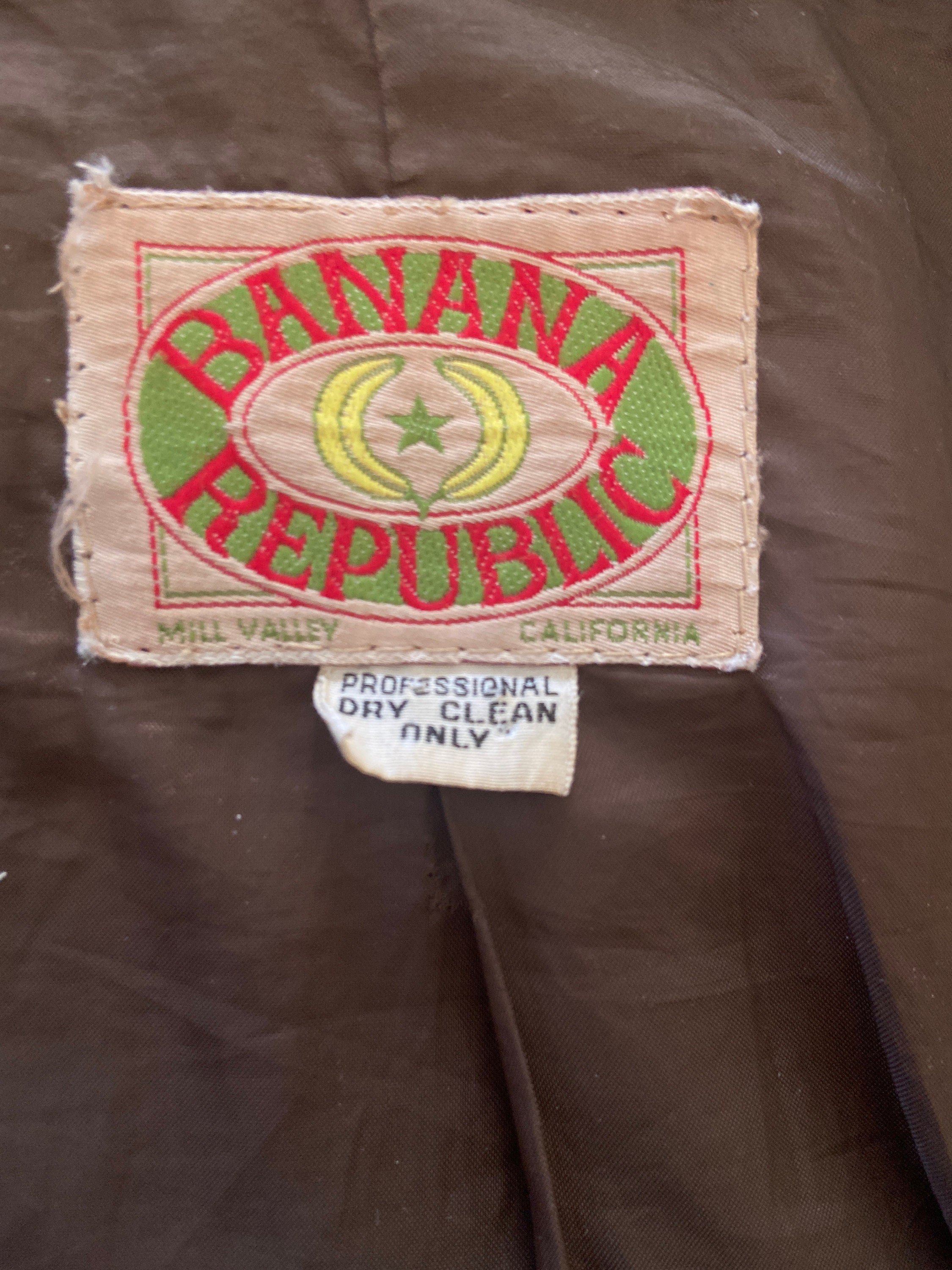 80s Banana Republic Leather Bomber Jacket | Etsy