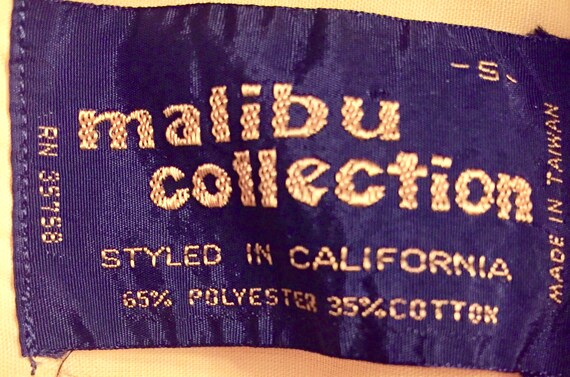 70s Malibu Connection - Bright Yellow Shirt - Siz… - image 8