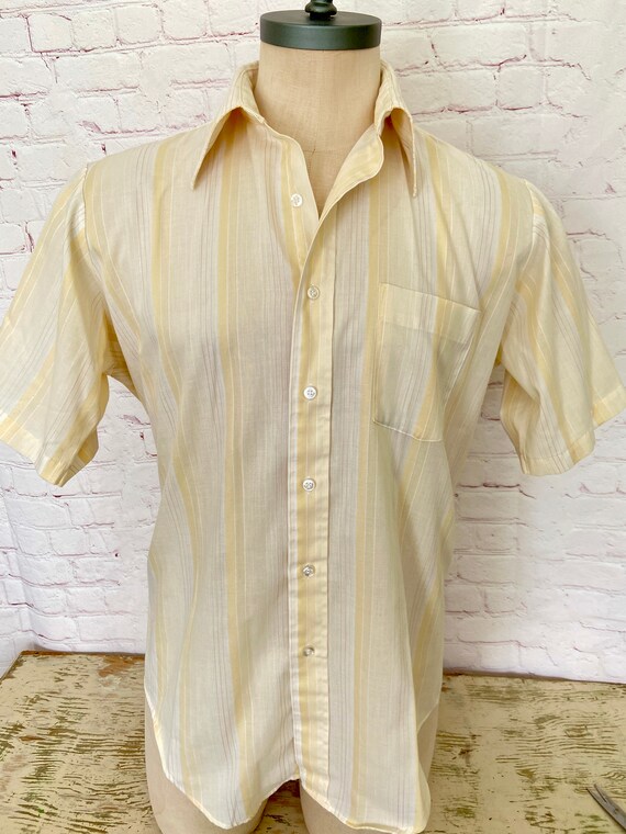 Arrow Kent Mens Short Sleeve Shirt - Large