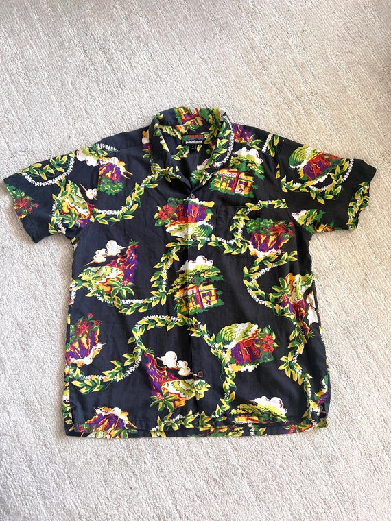 Vintage Patagonia - Pataloha - 25th Anniversary Shirt - Size Vintage Patagonia - Pataloha - 25th Anniversary Shirt - Size