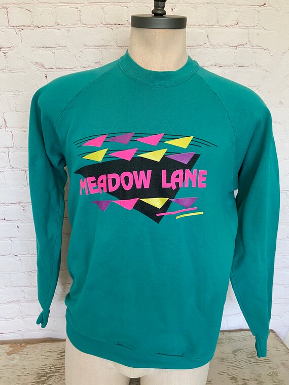 90's Neon Sweatshirt - Large