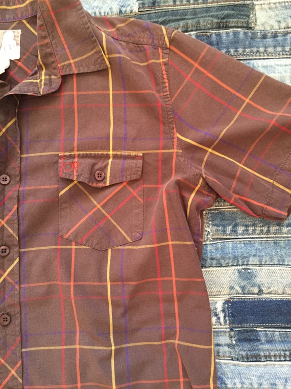 OP -  Mens Brown Shirt - Size L - image 3