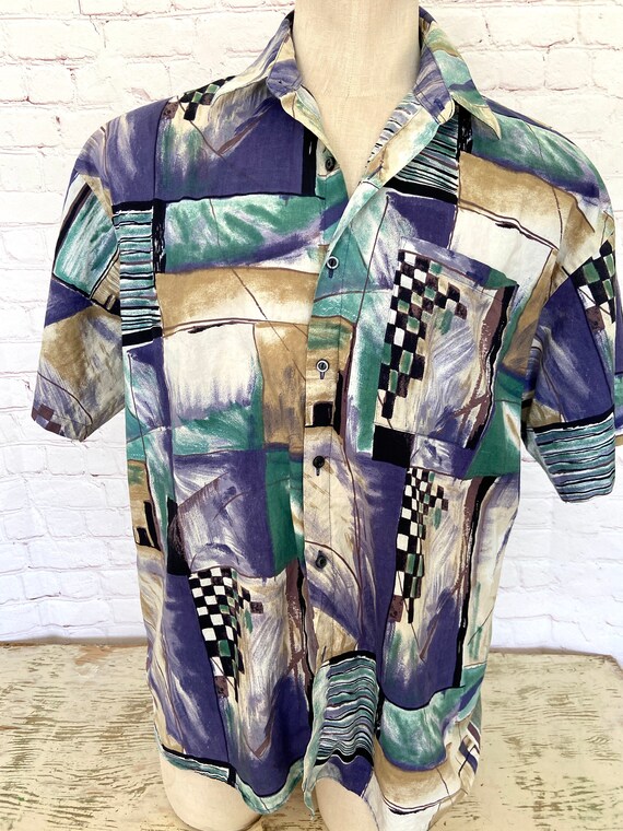 80s Expressions Mens Shirt - XL