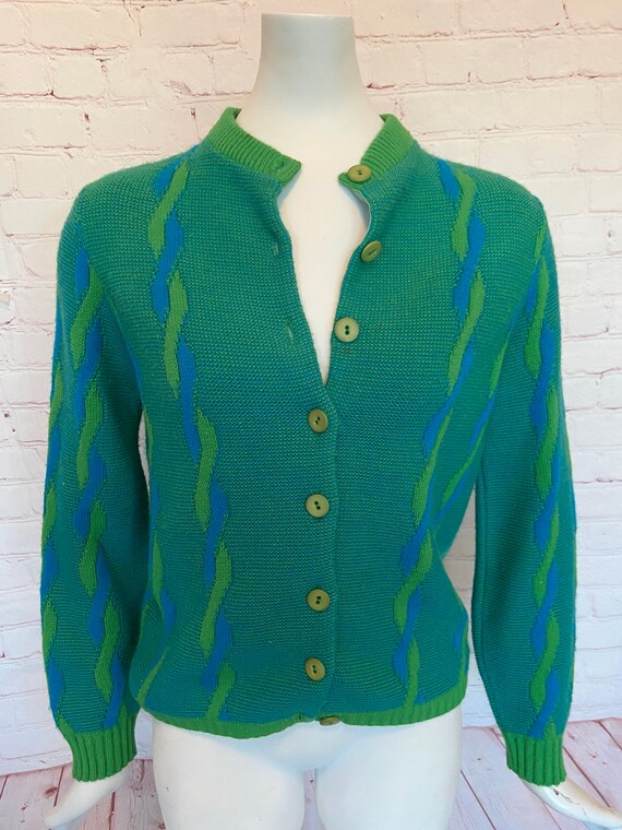 60s Detroit Knitting Mills Cardigan Sweater