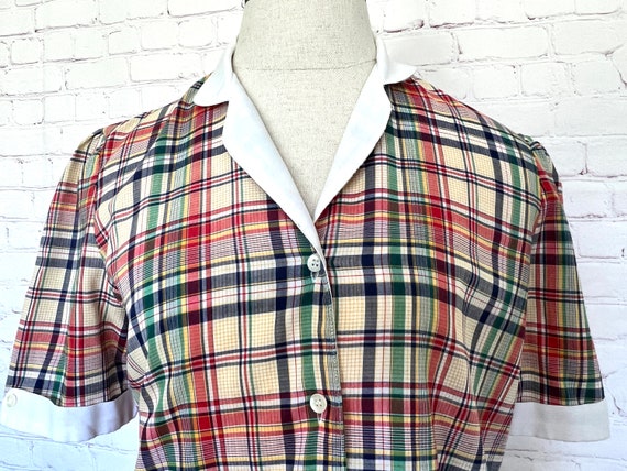 70's Levi Strauss & Co - Womens Blouse - Short Sl… - image 3