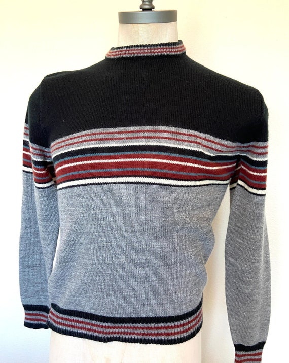 60's Sigallo Pullover Sweater - Mens  Size Medium - image 1