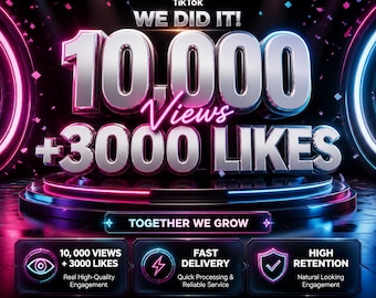 Crescimento no TikTok: 10.000 visualizações e curtidas, impulsione sua estratégia de promoção - Público real - Táticas de engajamento