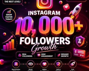 Guía para aumentar seguidores en Instagram, consigue 10.000 seguidores, mejora tu estrategia de promoción, crece de forma orgánica, calendario de contenido