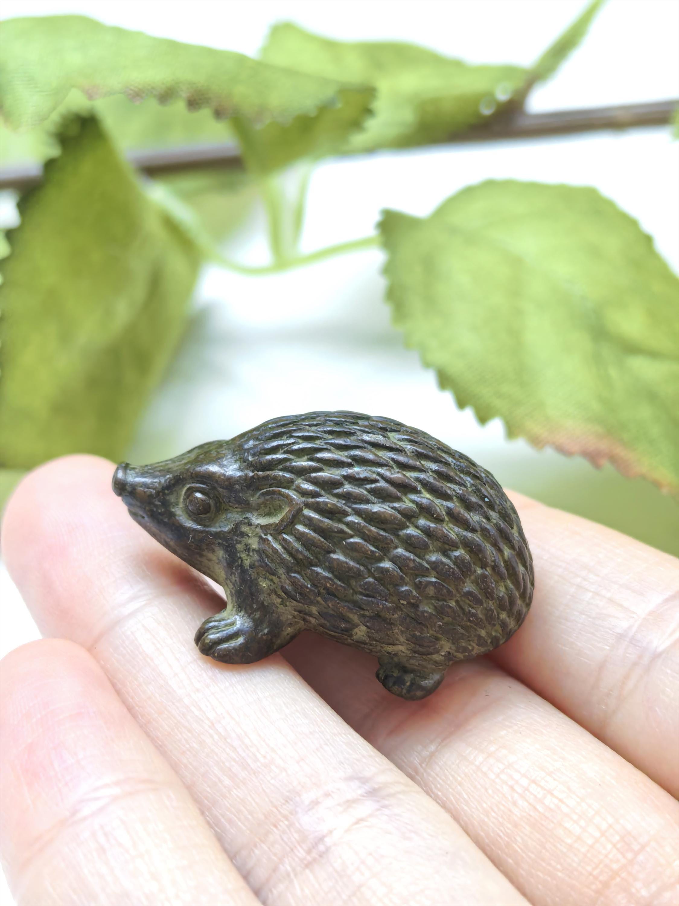 Vintage Brass Hedgehogs - Etsy