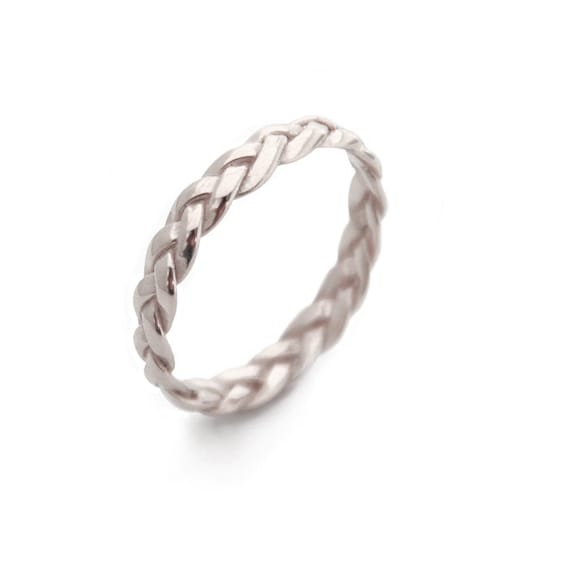 Braided cheap ring band