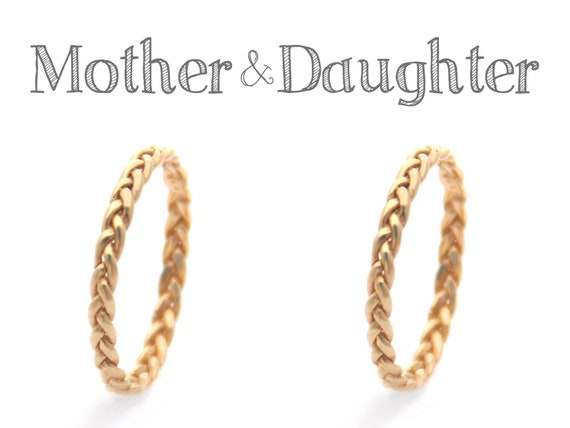 You Are My Sunshine My Only Sunshine Mother Daughter Ring Set - Etsy