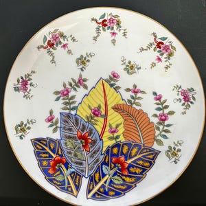 tobacco leaf fine china by mann Dinner Plate Seymour continues its strong popularity today VTG 1977 Tobacco Leaf Genus