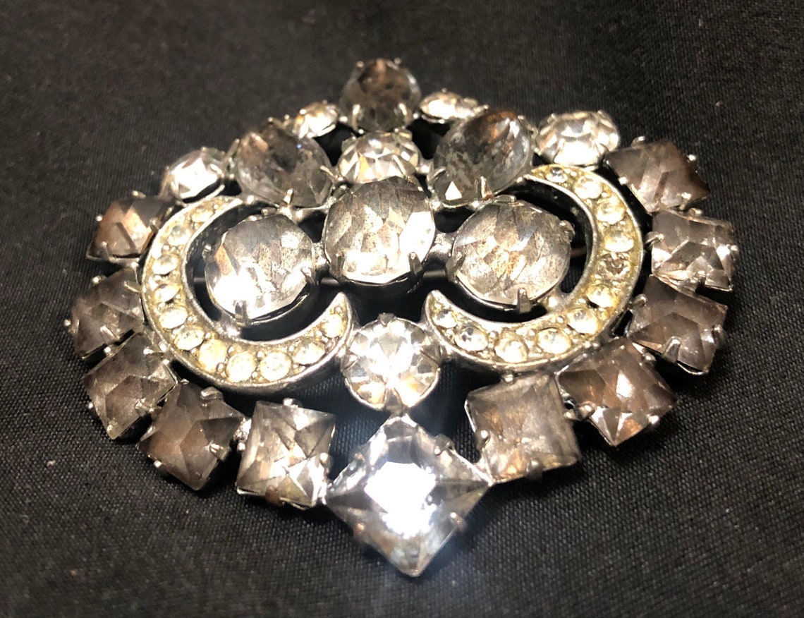 Kramer of New York Vintage Brooch Costume Jewelry Etsy