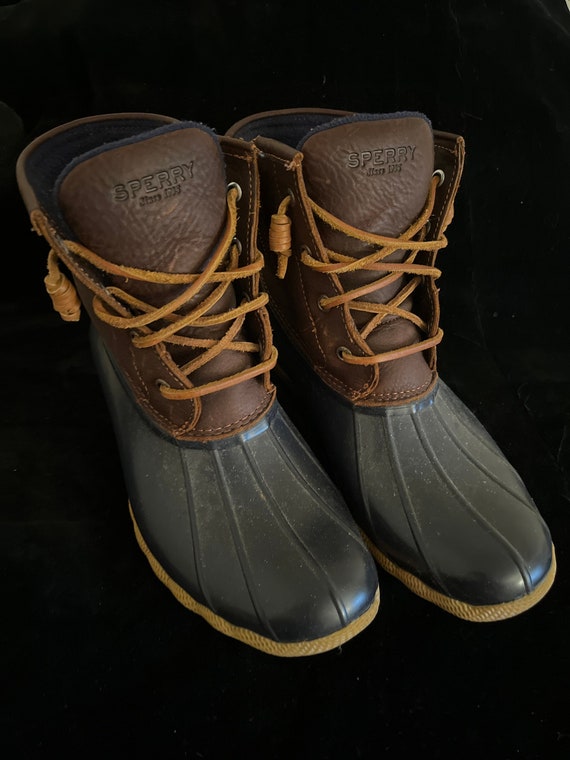 Sperry Saltwater Boots ~ 8.5 ~ Waterproof