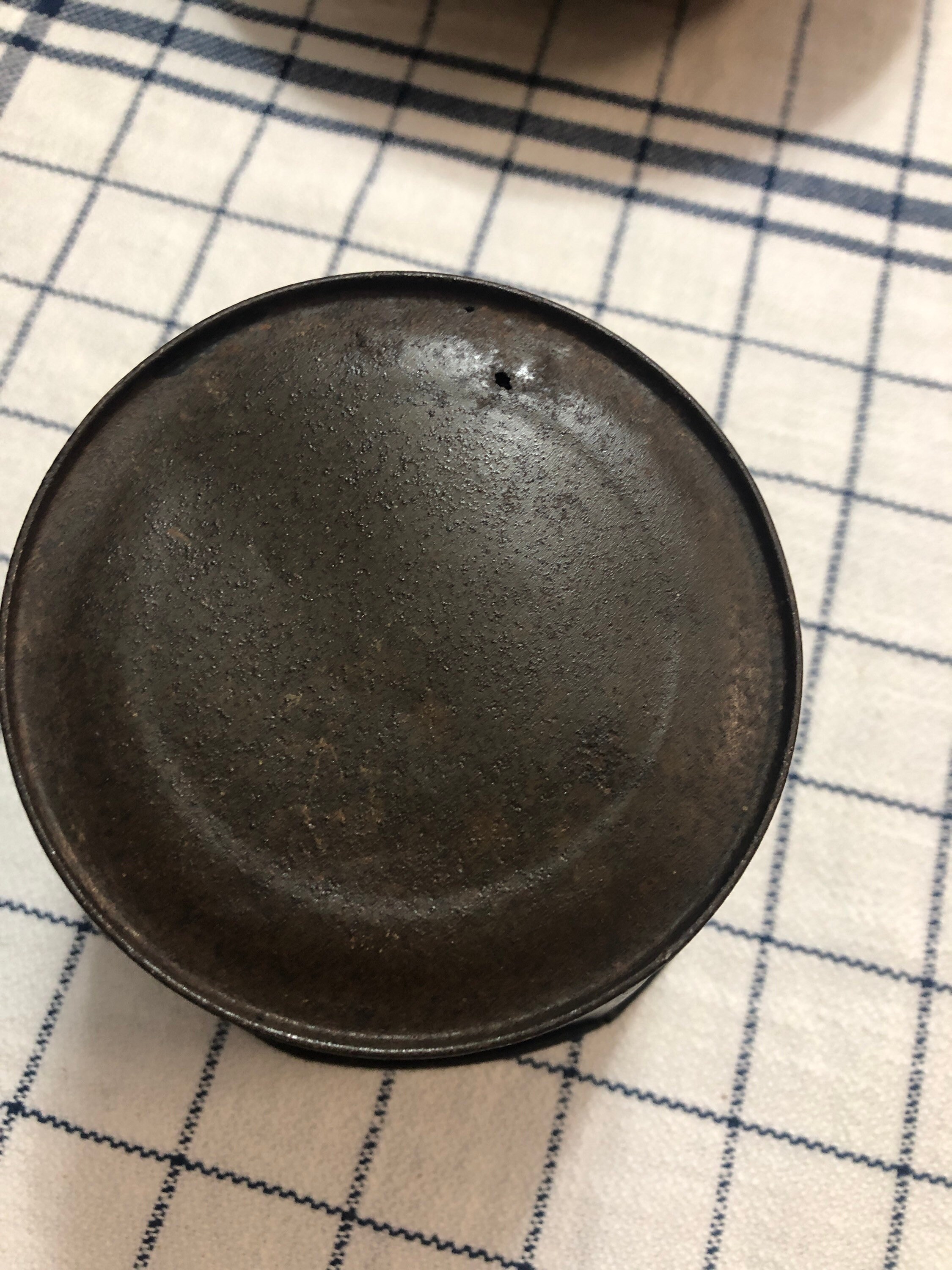 SEA Side puke / pail bucket with wood bail handle black w/gold Etsy