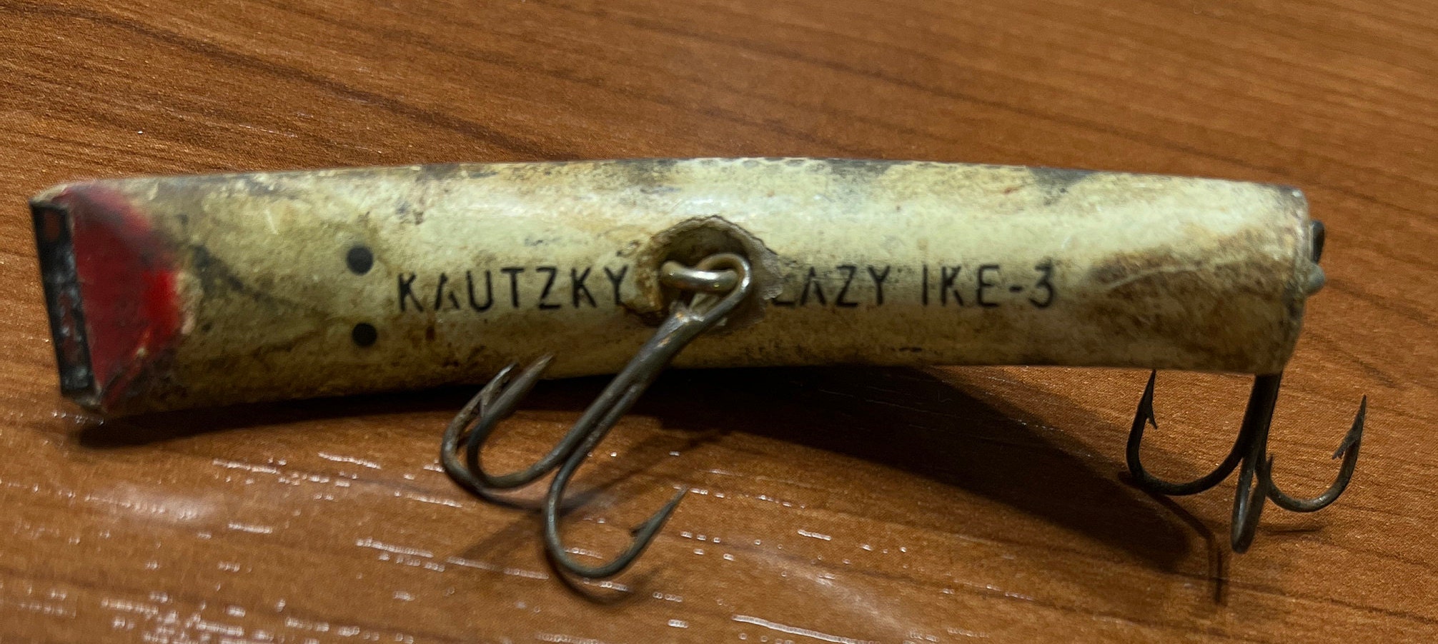 Vintage Kautzky Ike - 3 Co Fishing Lure - Etsy