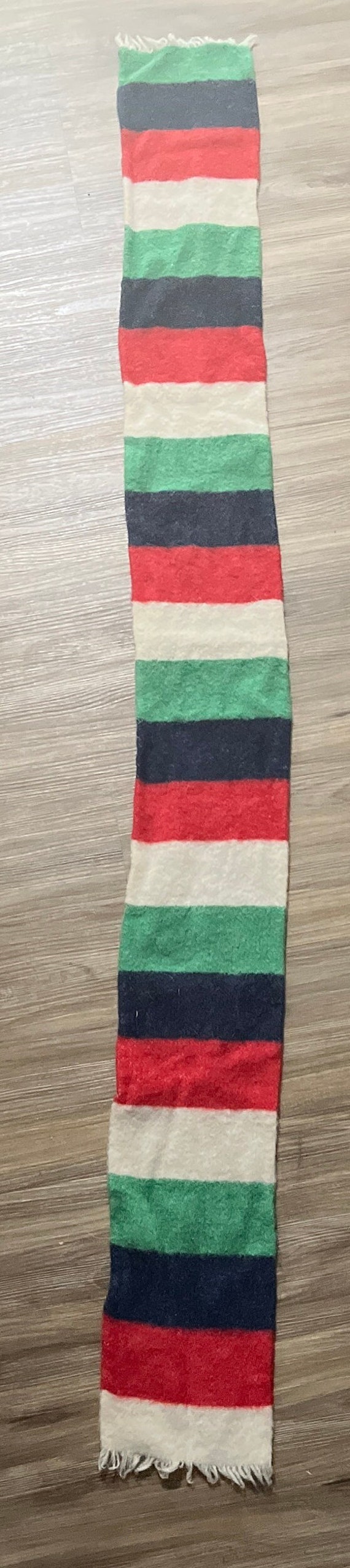 Wool Scarf Hudson Bay Colors - No Tag