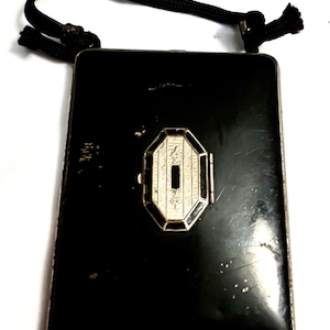 Vintage Dance Compact ~ Art Deco ~ Powder/Rouge ~ Mondaine