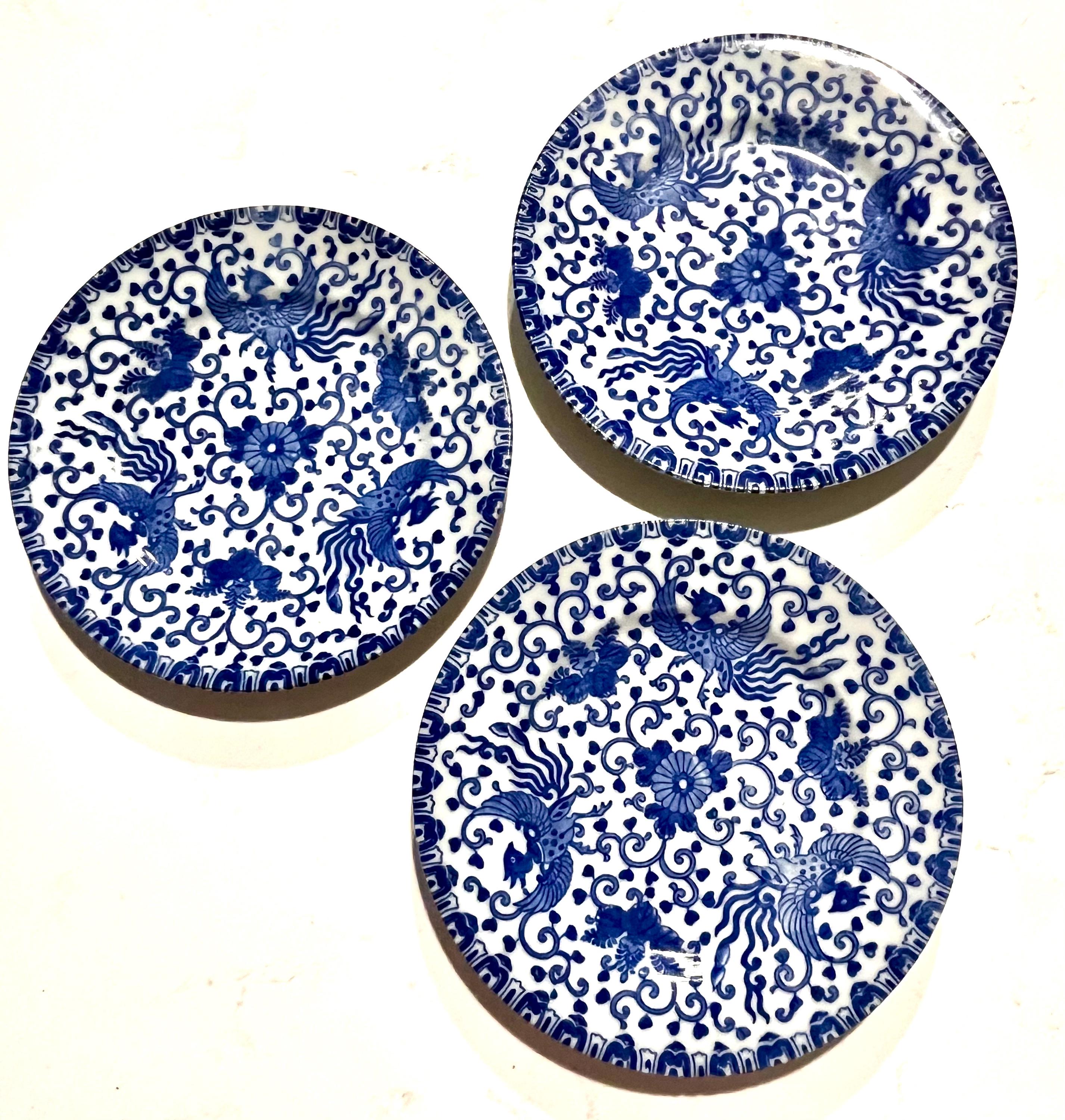 Japan Bird Plates Blue - Etsy