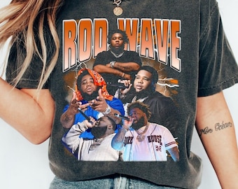 Vintage Rod Wave Shirt, Comfort Colors Rod Wave Concert Merch 90s Bootleg Rap Tee, Hip Hop Graphic T-Shirt , Streetwear Fan Gift