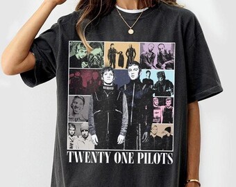 Twenty One Pilots 2026 Festival Shirt, Vintage Band Merch, Retro Tyler and Josh Tee, Alt Rock Concert Apparel, Graphic Music Top
