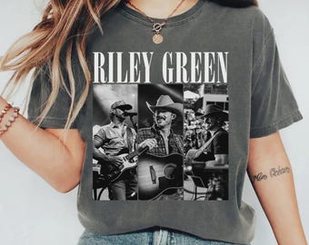 Riley Green Cowboy As It Gets Tour 2026 Comfort Colors T-Shirt, Riley Green Shirt, Riley Unisex Concert Merch, Country Music Fan Gift
