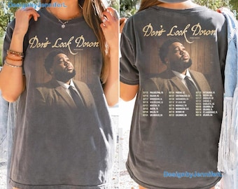 Rod Wave Dont Look Down Tour Shirt, Comfort Colors Rod Wave 2 Sided Concert Merch Tour Dates T-Shirt, Vintage Rap Graphic Tee Tour Fan Gift