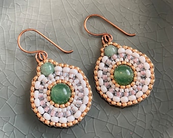 Boho Mandala Earrings