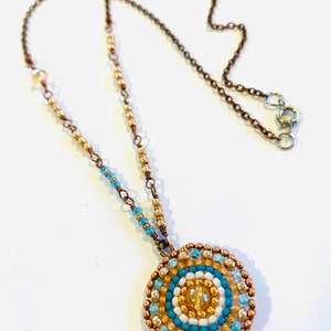 Boho Mandala Necklace