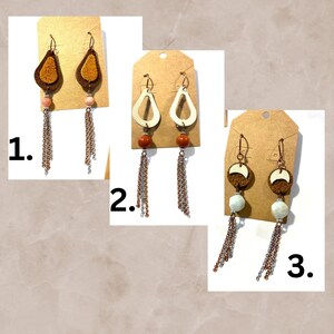 Leather Earrings