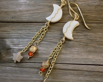 Crescent Moon Earrings