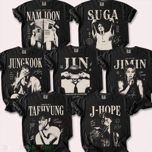 Jungkook and Taehyung Shirt - Etsy