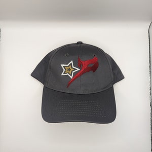 Crow gray baseball cap