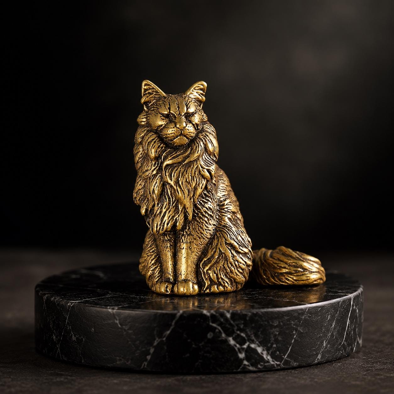 Cat fishing figurine - Etsy 日本