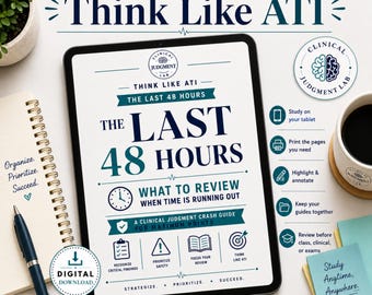 The Last 48 Hours | ATI Study Guide | Clinical Judgment Workbook | Nursing School Exam Review