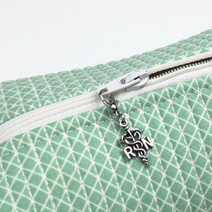 Registered Nurse Zipper Charm