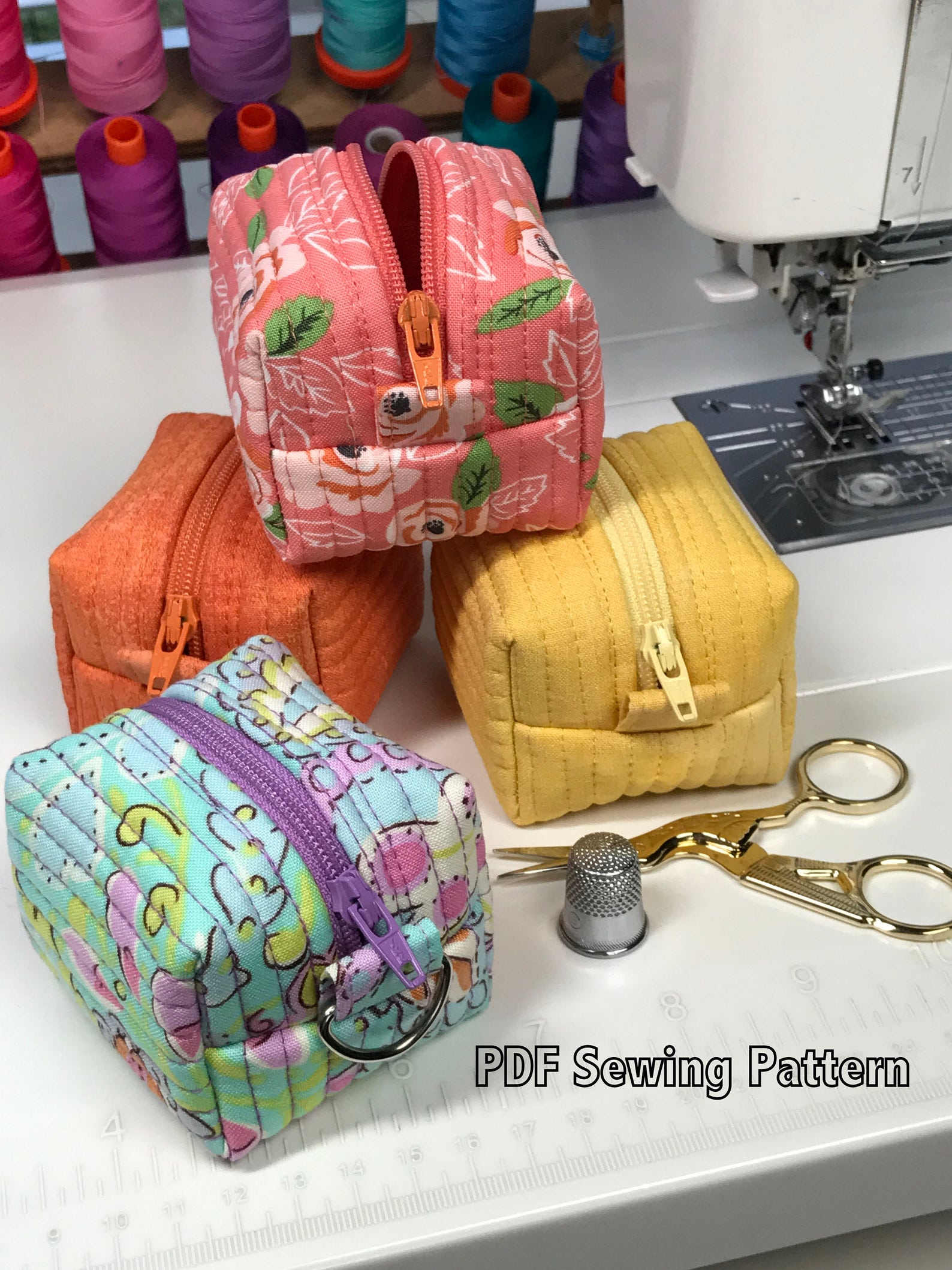 Bitsy Box PDF Pattern PDF Sewing Pattern Etsy