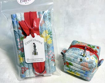 Bitsy Box Kit - Bees and Blossoms - SIY (Sew It Yourself)