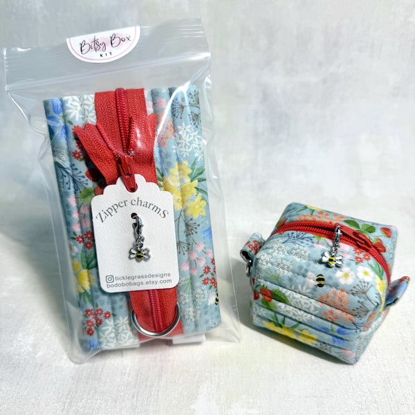 Bitsy Box Kit - Bees and Blossoms - SIY (Sew It Yourself)