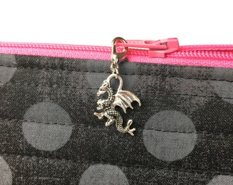 Dragon Zipper Charm, Dragon Zipper Pull