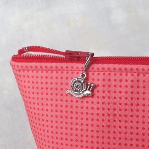 Snail Zipper Charm, Snail Zipper Pull