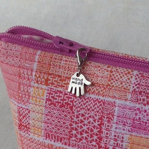 Hand Made Hand Zipper Charm, Hand Made Zipper Pull image 1