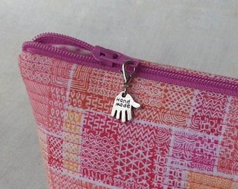 Hand Made Hand Zipper Charm, Hand Made Zipper Pull