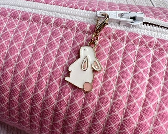 Bunny Rabbit Zipper Charm