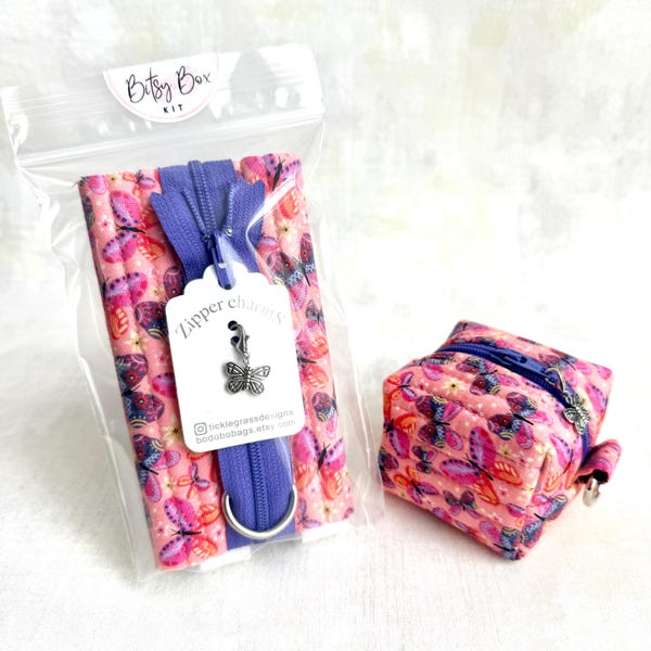 Bitsy Box Kit - Butterflies - SIY (Sew It Yourself)
