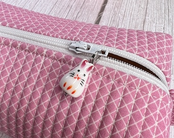 Bunny Rabbit Zipper Charm