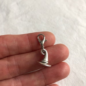Witches Hat Zipper Charm, Witches Hat Zipper Pull, image 2